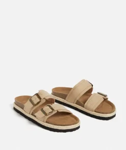 ALLY BUCKLE SLIDE - STONE