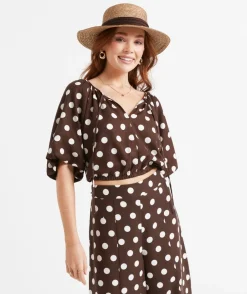 ANASTASIA PUFF SLEEVE BLOUSE