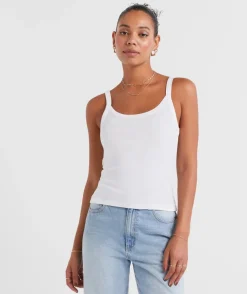 AUSTRALIAN COTTON RIB CAMI