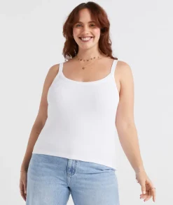 AUSTRALIAN COTTON RIB CAMI