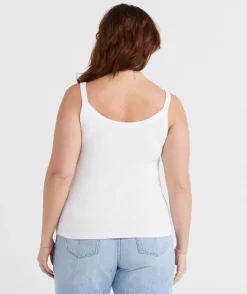 AUSTRALIAN COTTON RIB CAMI