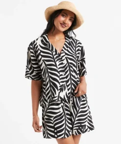 AUTUMN OVERSIZED PRINTED SHIRT