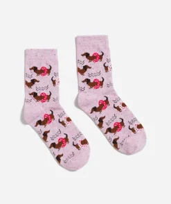 BEACH PUPPY LOVE SOCK