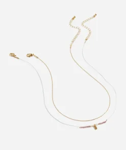BEADED ALPHABET NECKLACE