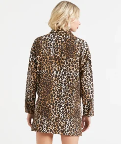 BEAU PRINTED DENIM JACKET