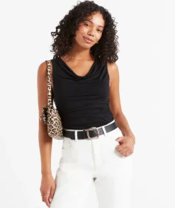 BECCA COWL NECK TOP