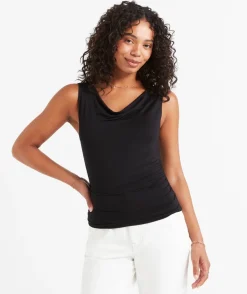 BECCA COWL NECK TOP
