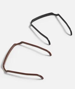 BLACK AND CHOCOLATE SQUARE HEADBAND PACK