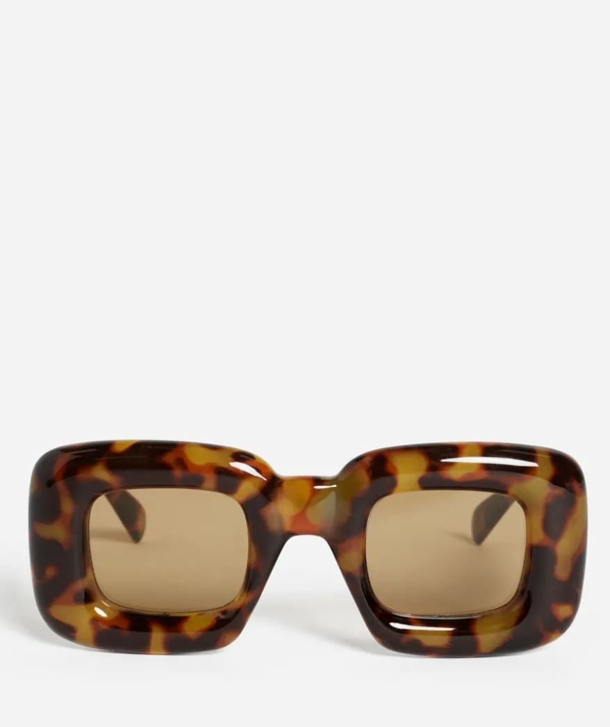 BLAKE LARGE BUBBLE SUNGLASSES - TORT