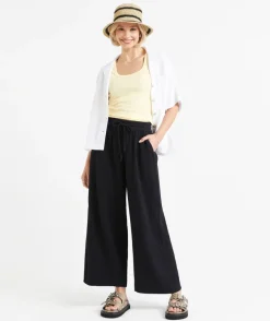 BRONWYN COTTON MUSLIN PANT