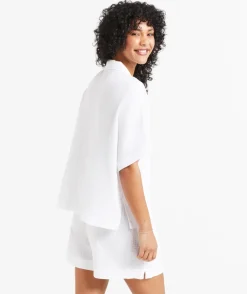 BRONWYN COTTON MUSLIN SHIRT