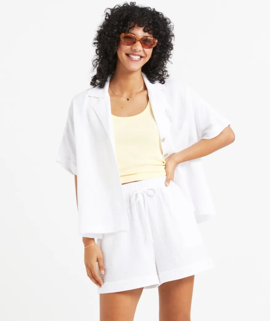 BRONWYN COTTON MUSLIN SHORT