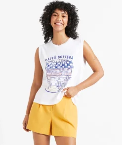 CAFFE BOTTEGA GRAPHIC SLUB TANK