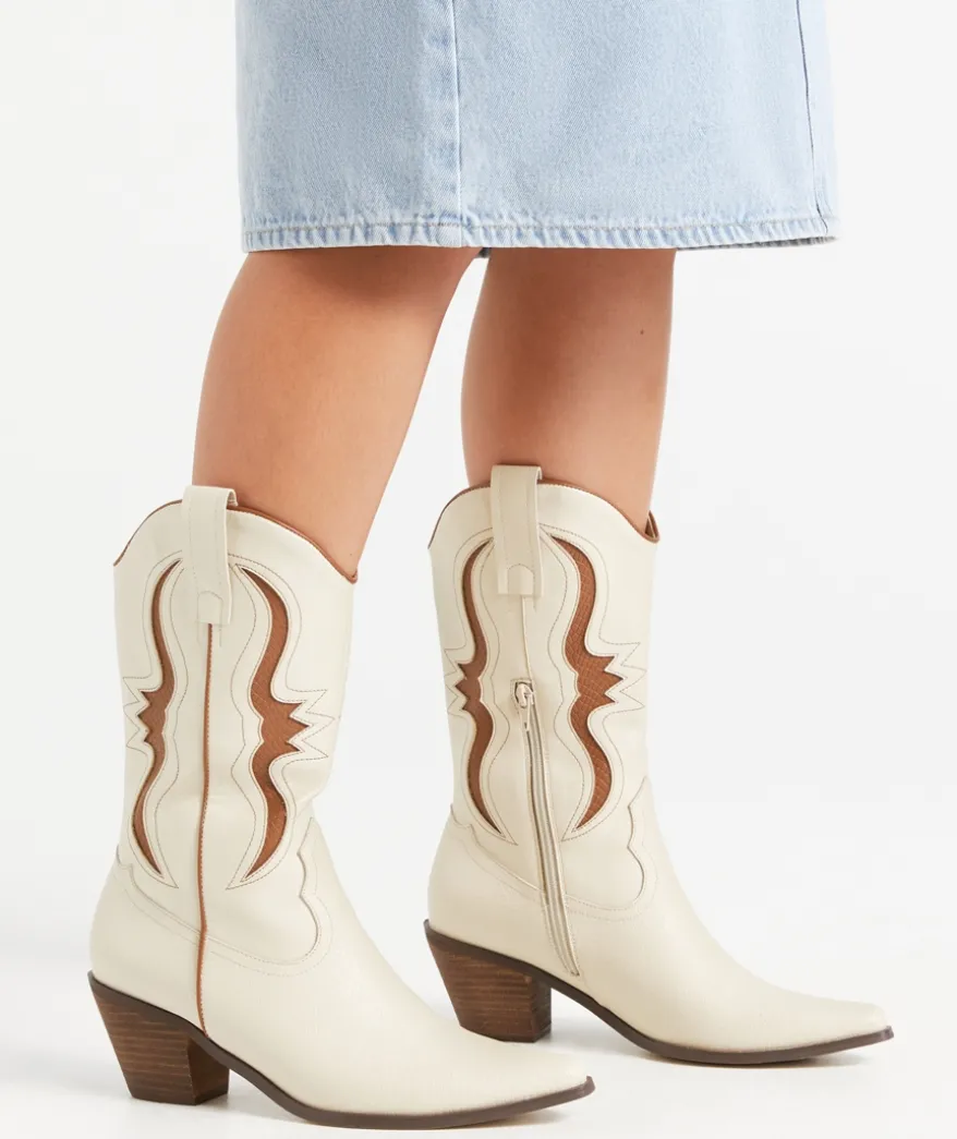 CARTER WESTERN BOOTS - OAT