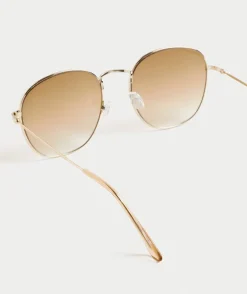 CELESTE AMBER/GOLD SUNGLASSES