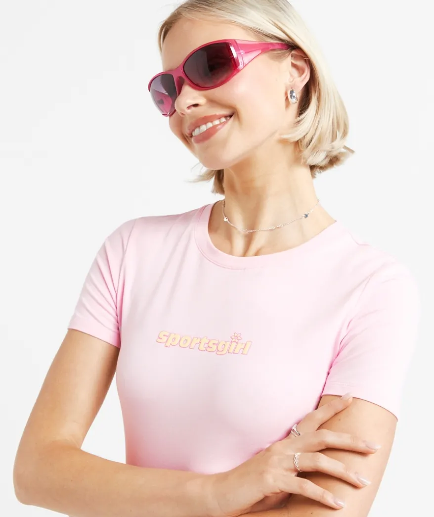 CLOVER WRAPPED SUNGLASSES - PINK