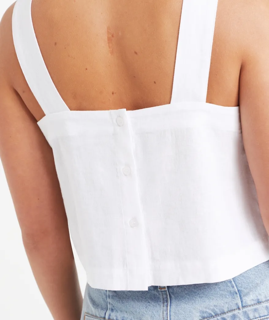 DAISY LINEN BLEND CAMI