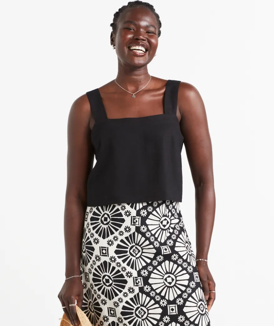 DAISY LINEN BLEND CAMI