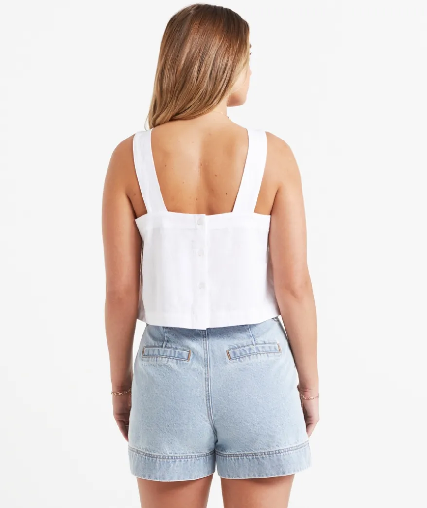 DAISY LINEN BLEND CAMI