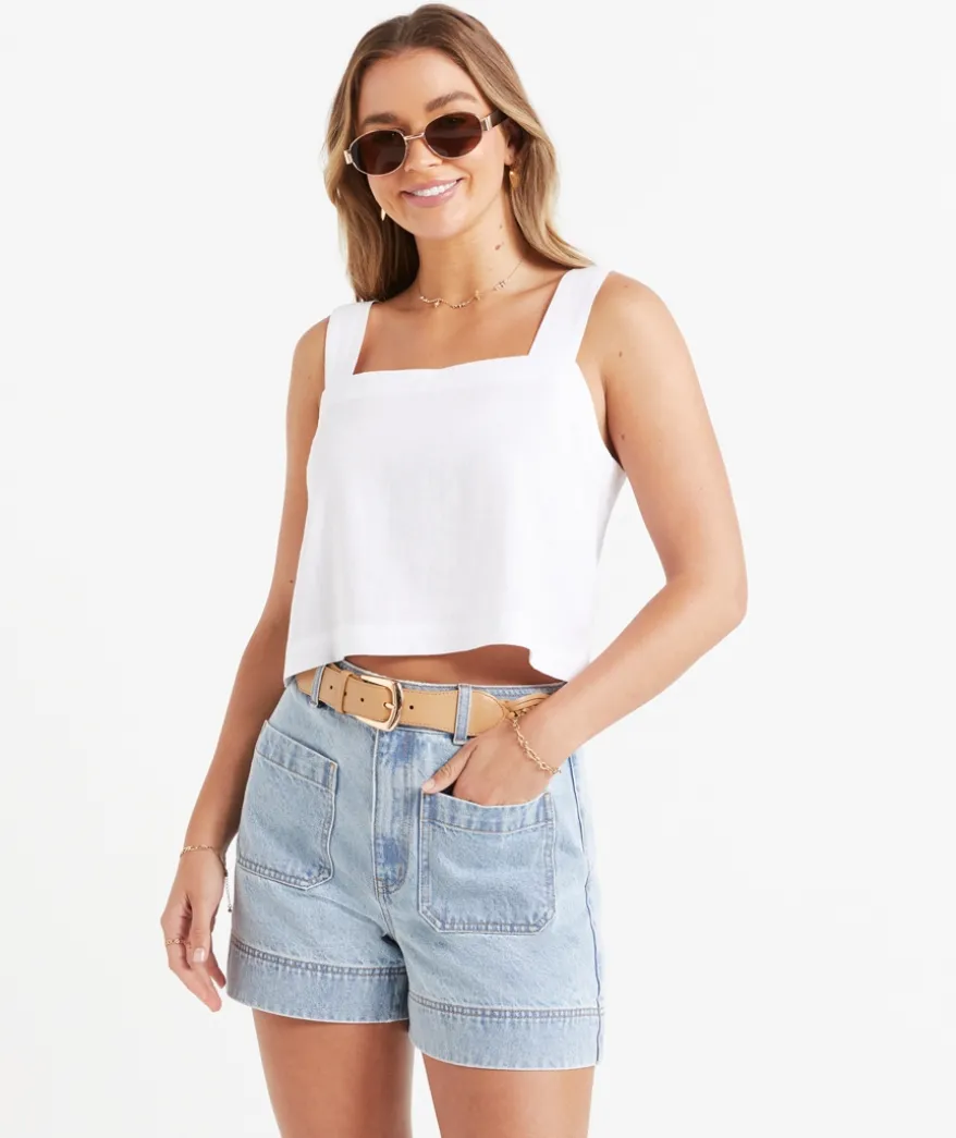 DAISY LINEN BLEND CAMI