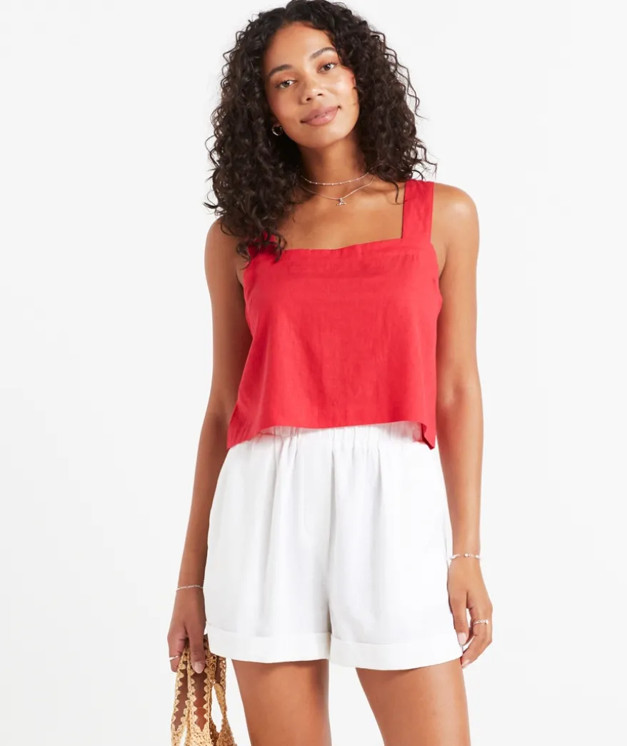 DAISY LINEN BLEND CAMI