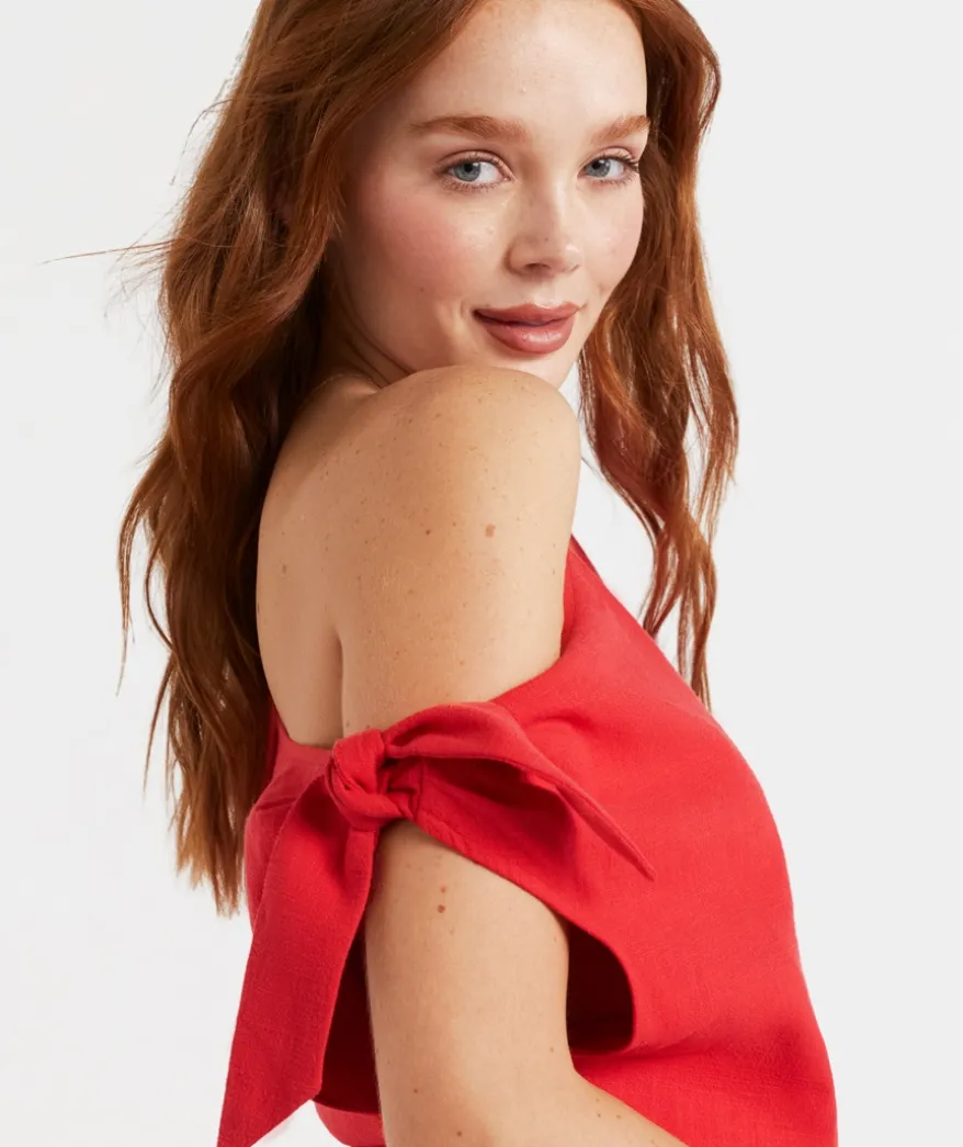 EASTON OFF SHOULDER TOP