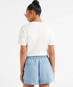 ELINOR CHAMBRAY SHORT