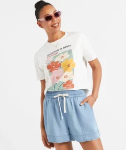 ELINOR CHAMBRAY SHORT