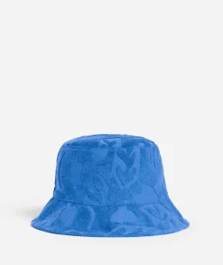 EMBOSSED FABRIC BUCKET HAT