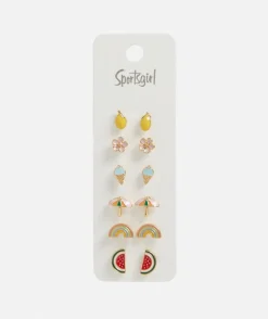 ENAMEL SUMMERTIME STUD PACK
