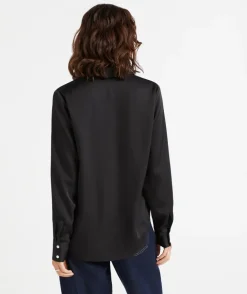 EVIE SATIN SHIRT