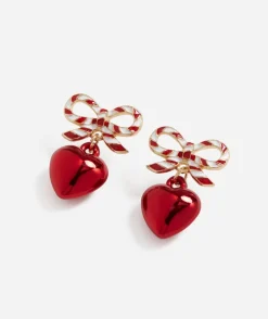 FESTIVE BOW STATEMENT EARRING