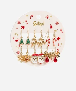 FESTIVE HOOK EARRING PACK