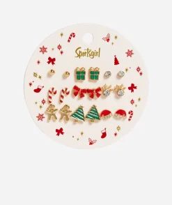 FESTIVE STUD EARRING PACK