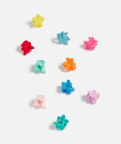 FLOWER HAIR CLIP PACK