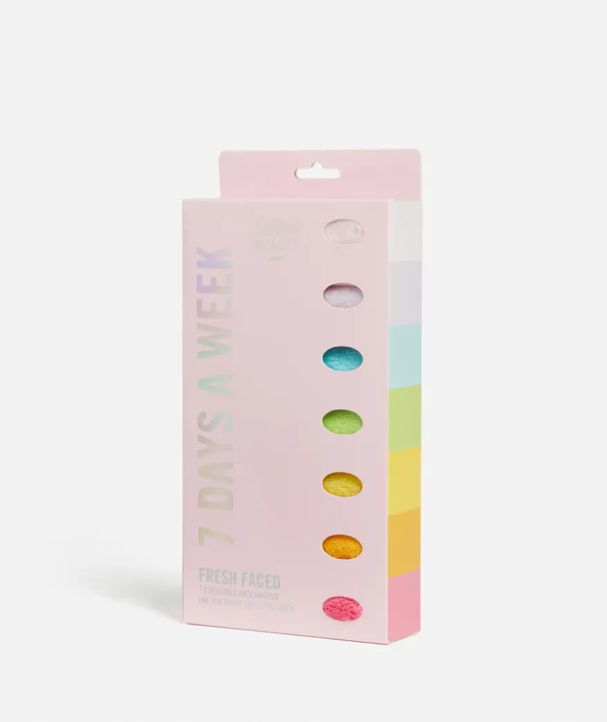 FRESH FACED - 7 DAYS A WEEK FACE WASHER SET