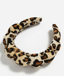 FRESH FACED - BUBBLE HEADBAND - LEOPARD