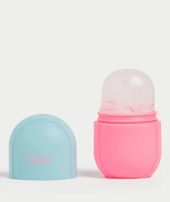 FRESH FACED - ICE MOULD FACE ROLLER - PINK/BLUE