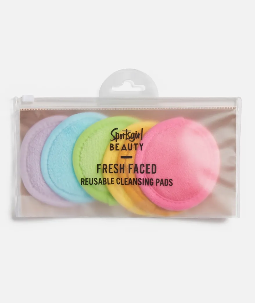 FRESH FACED - ROUND REUSABLE CLEANSING PADS - RAINBOW
