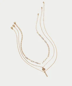 GOLD CHAIN NECKLACE PACK