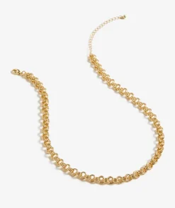 GOLD CHUNKY NECKLACE