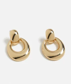 GOLD DOORKNOCK DROP STUD