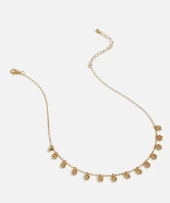 GOLD HEARTS PENDANT NECKLACE