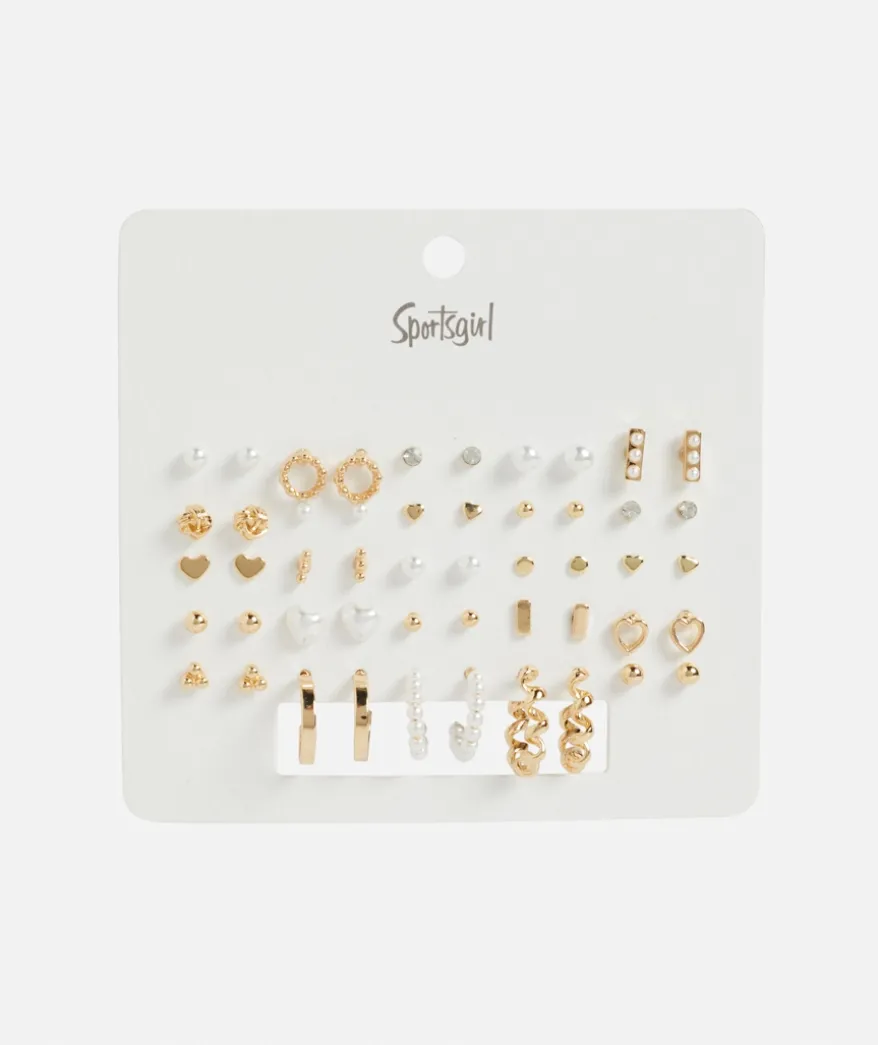 GOLD MEGA PEARL EARRING PACK