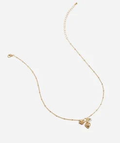 GOLD MINI CHARM NECKLACE
