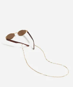 GOLD PAPERCLIP SUNGLASSES CHAIN