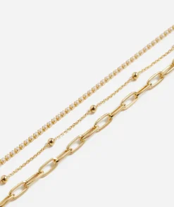 GOLD PEARL LAYERED NECKLACE PACK