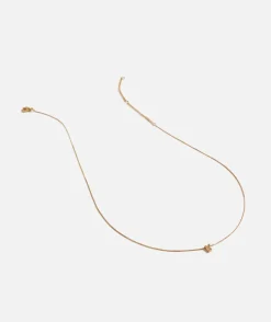 GOLD PLATED ALPHABET NECKLACE