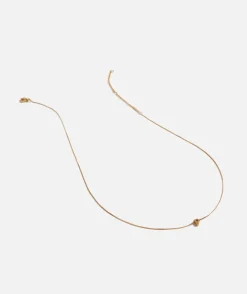 GOLD PLATED ALPHABET NECKLACE