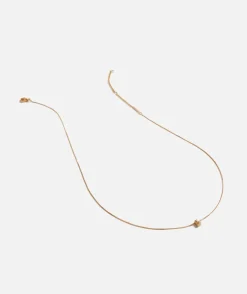 GOLD PLATED ALPHABET NECKLACE